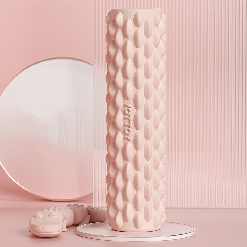 B-READY 26 Foam Shaft Roller Mace Yoga Supplies Massage Shaft Yoga Post including 12 Month Yoga Course