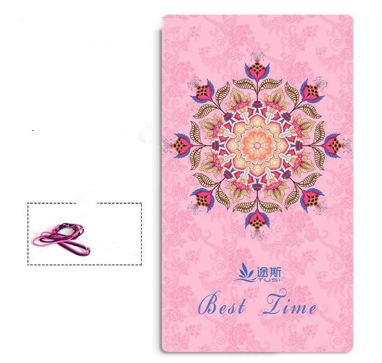 B-READY Yogamatte Anfänger Fitness Yoga Gummi rutschfeste Matte