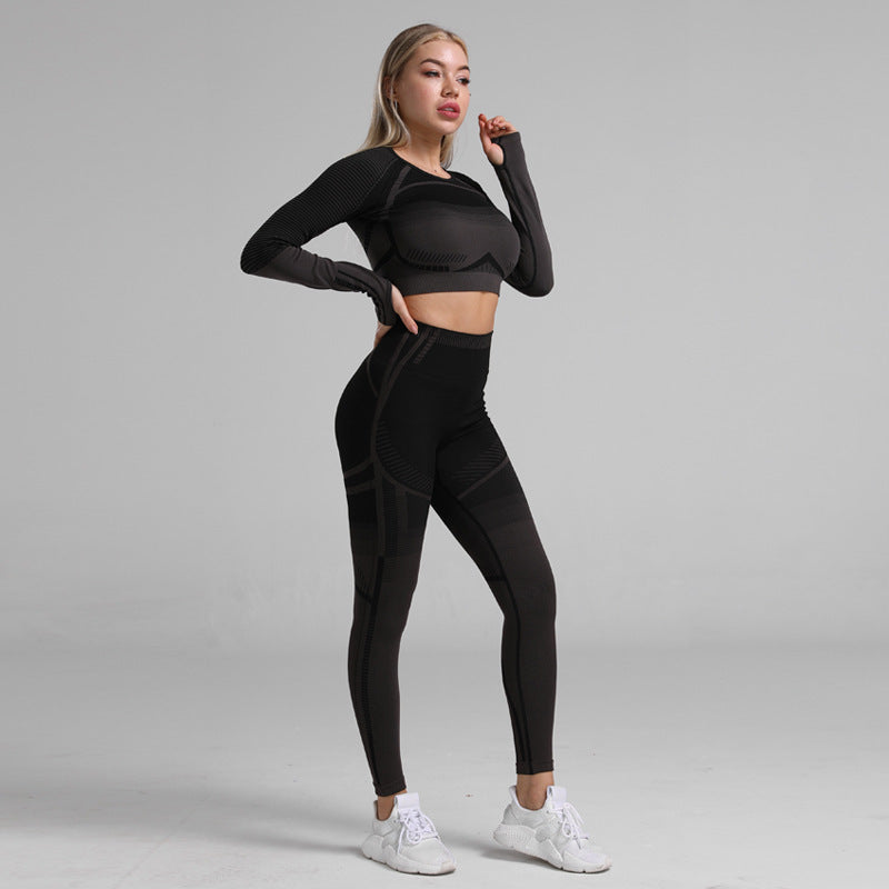 B-READY 
Woman Sports gym clothes tight sexy