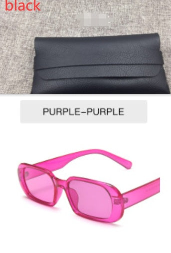 B-READY "26" Retro Small Frame Sunglasses Female Candy Color Colorful Fashion Sunglasses
