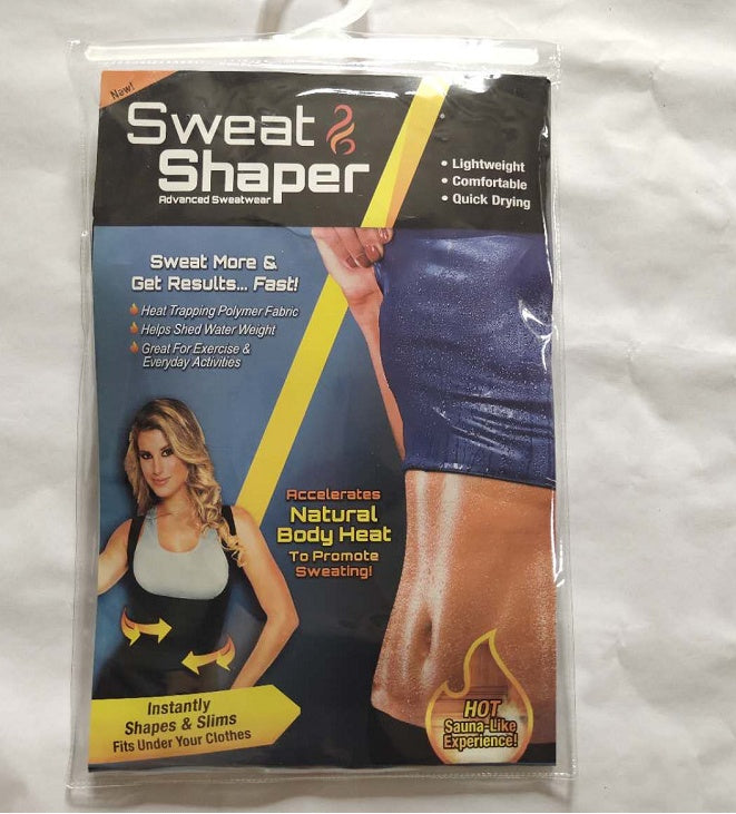 B-READY Fat Burning Abdomen Fitness Sweat Vest Running Sportswear weight loss