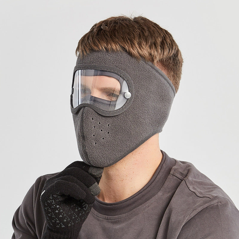 B-READY Face Mask Autumn and Winter Warm Mask Mask Polar Fleece Riding