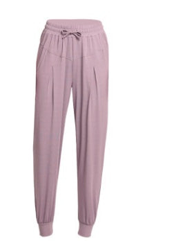 B-READY Woman Fall loose high waist gym pants