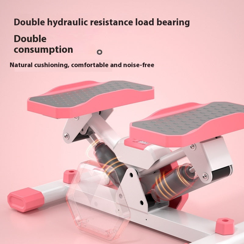 B-READY Home Fitness Mini Silent Indoor Foot Pedal Machine Stairs Glutes Trainer