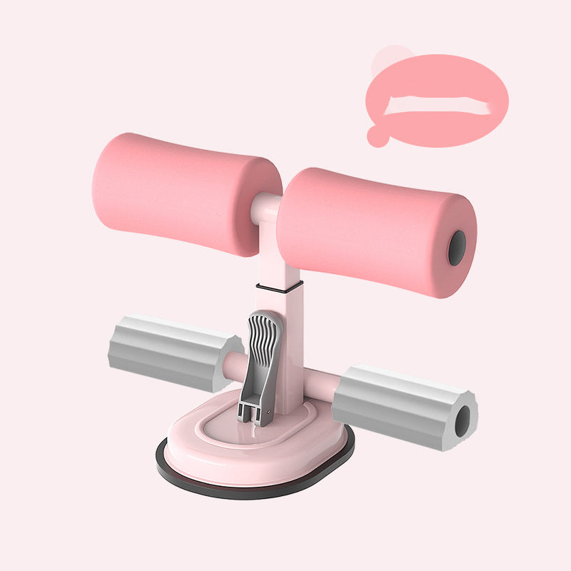 B-READY Couple Adjustable Sit-up Bar Floor Assistant Abdominal Exercise Stand