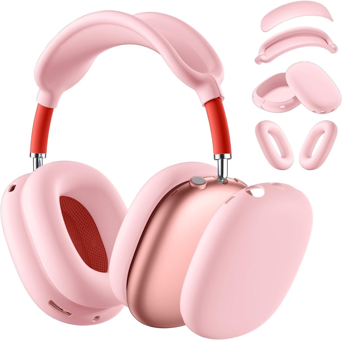 B-READY Gym Sport Running Fitness Headphone Head-mounted Bluetooth With Mic Noise-canceling Bass Boost new Model 26 Earphone Case Silicone Earphone Case Bluetooth Headphone Case Head-mounted Protective Case