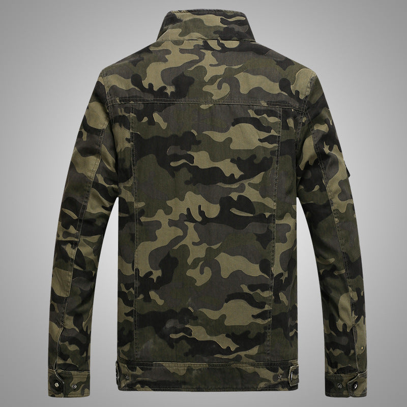 B-READY Tactical Camouflage Denim Jacket B-PREPARED 2026