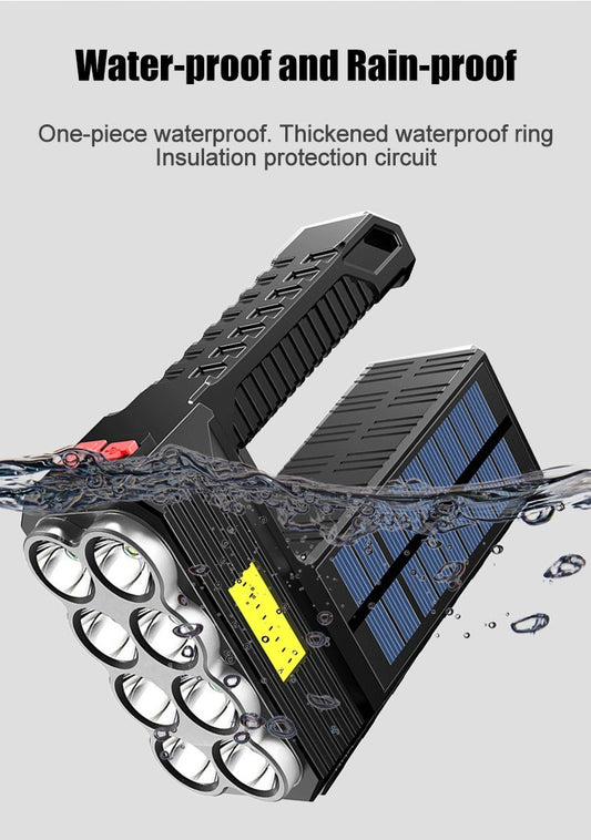 B-READY Solar Rechargeable USB Flashlight Led B-PREPARED 2026