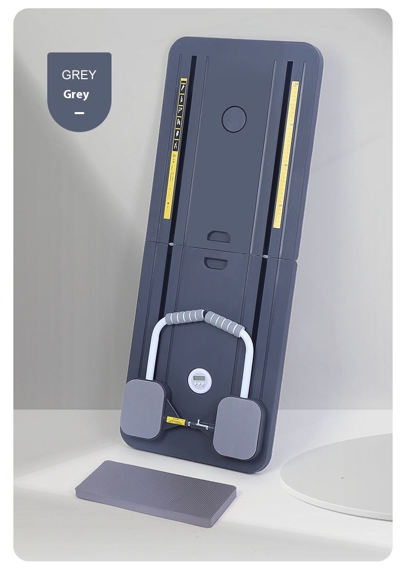 B-READY Home Gym Trainer Multi-functional Supine Board Home Sports Exercise Firm Abs Abdominal Muscle Flat Support Fitness Equipment incl. Trainings Course