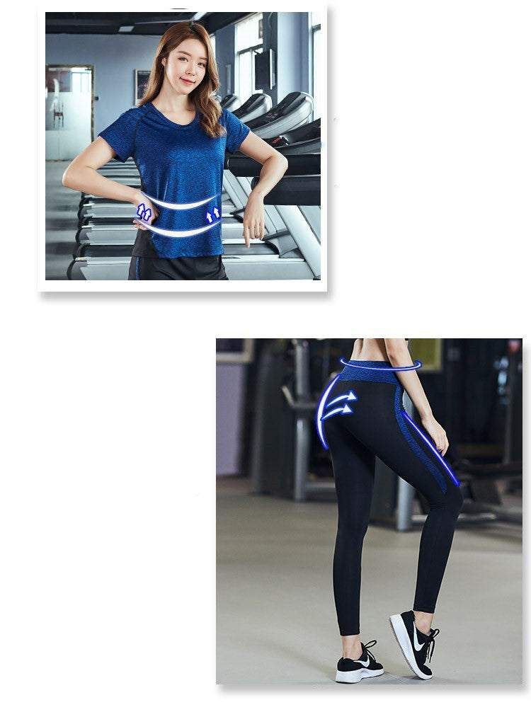 B-READY Woman Large size yoga clothing gym sports suit