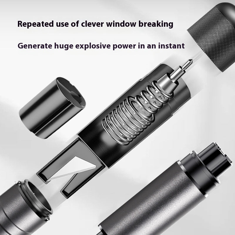 B-READY Automobile Safety Hammer Escape Broken Window Cuttable Safety Belt B-PREPARED 2026