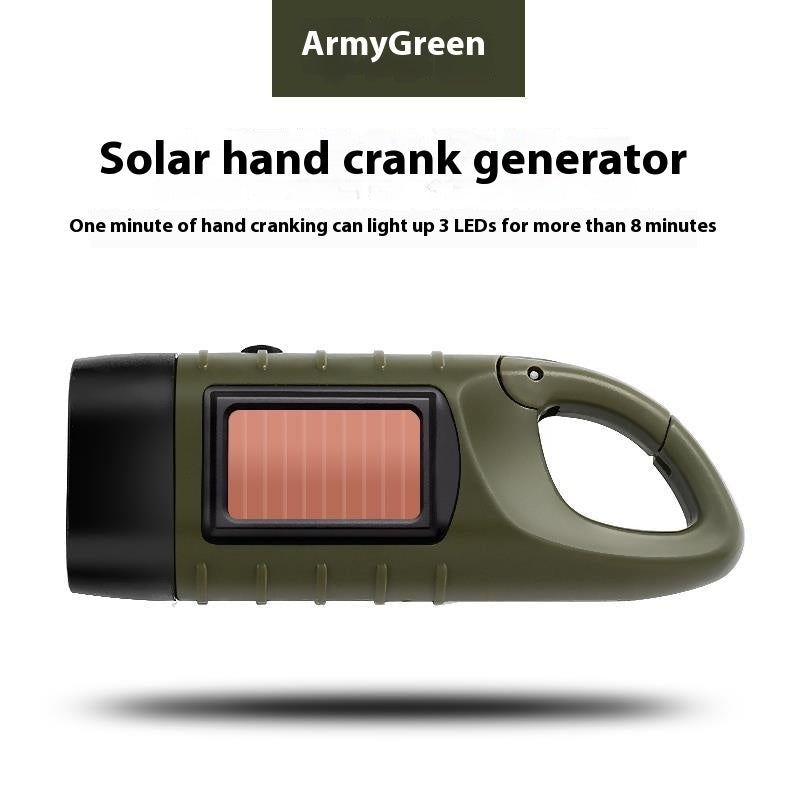 B-READY Hand-cranking Self-generating Small Solar Flashlight B-PREPARED 2026