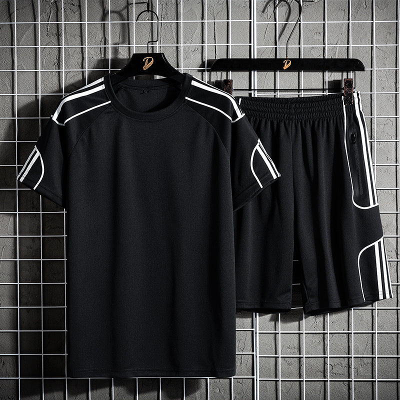 B-READY 
Unisex Short sleeved sportswear shorts suit