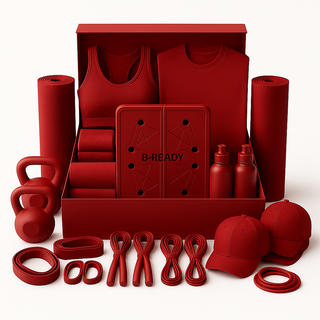 B-READY Ultimate Home Trainer Box incl. matching Fitness Courses for free.