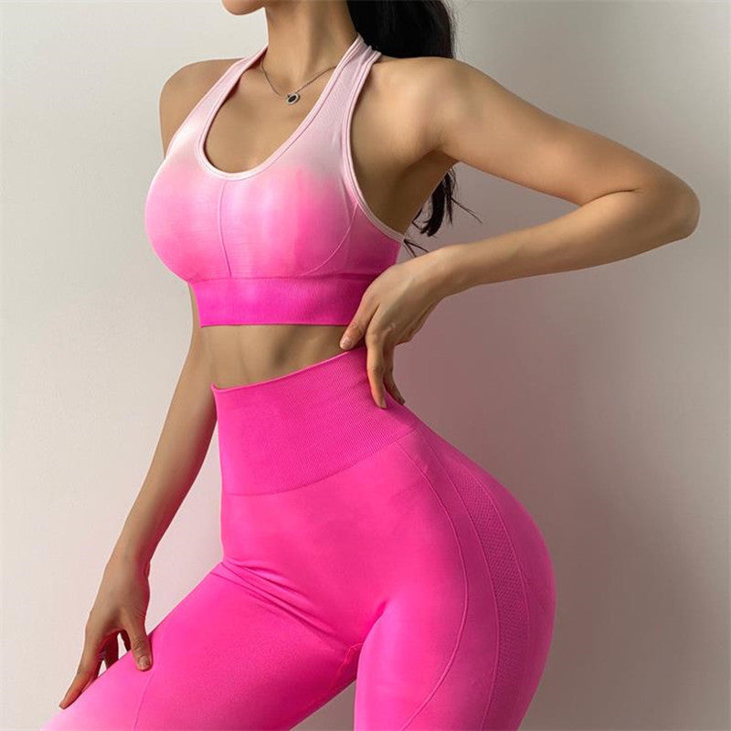 B-READY 
Two Piece Seamless Yoga Women's Gym Polyester BODYSUIT