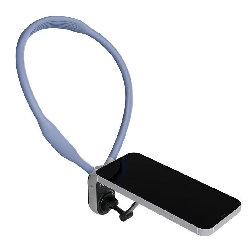 B-READY Silikon-Telefon-Magnethalshalterung mit Schnellverschluss für Telefon Magsafe Magnetische Saugnapf-Handy-Halshalterung