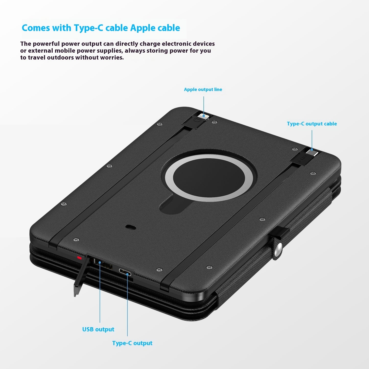 B-READY Folding Solar Charging Device Emergency Charger B-PREPARED 2026
