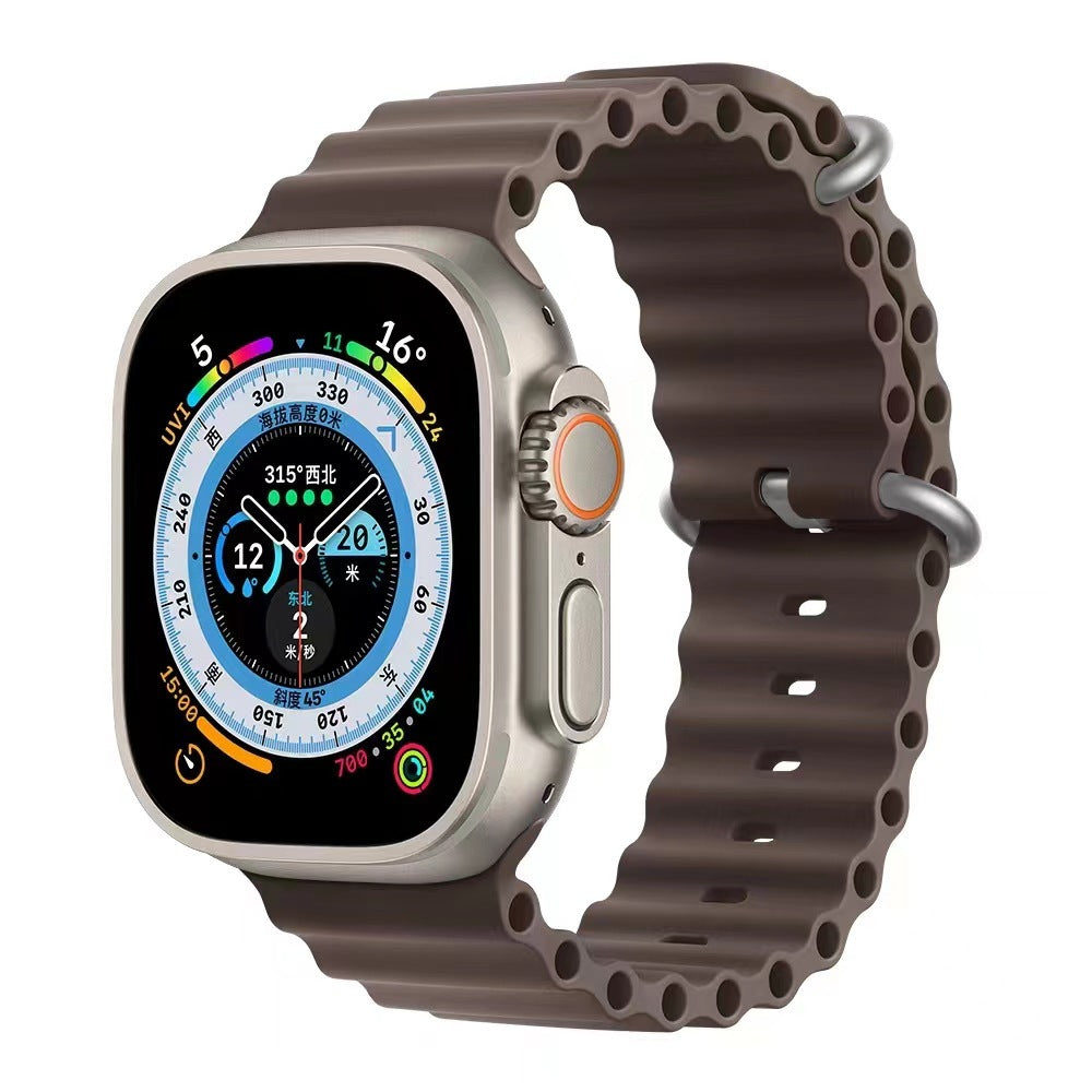 Apple Watch Ultra 2 Ocean Sport Silicone Watch Strap