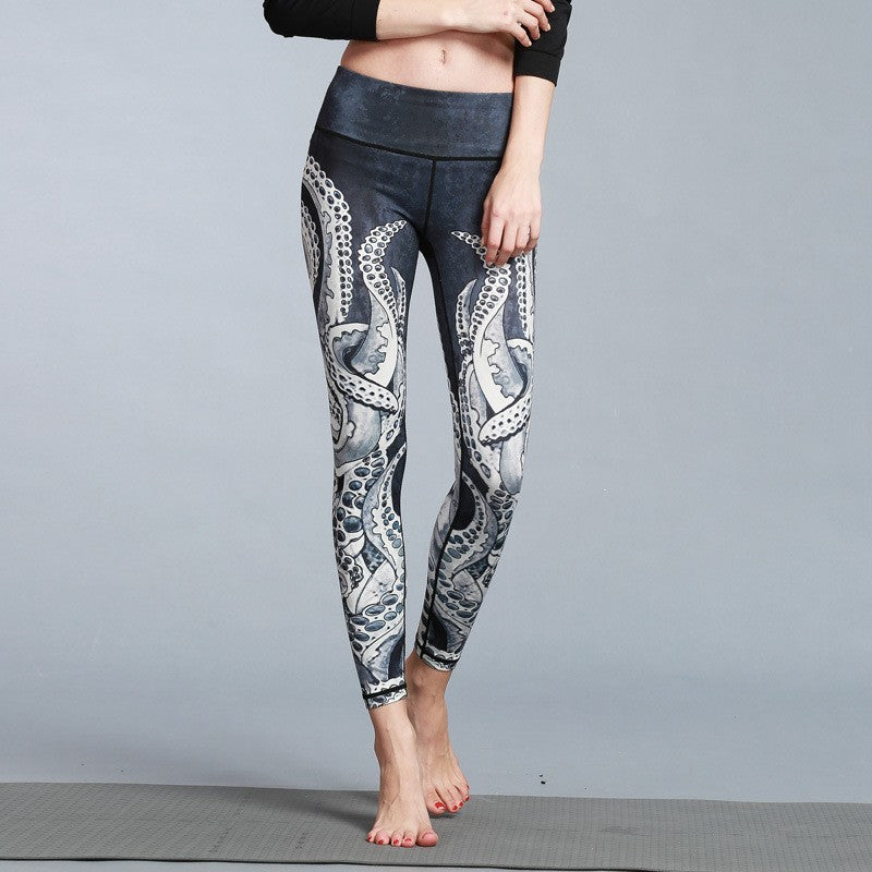B-READY Women's Outdoor Sport Yoga Printed Leggings (costumers favorite 2025)