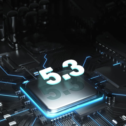 B-READY High Power TWS Wireless Headphones for Gym Sport Running Fitness 5.3 Smart Chip