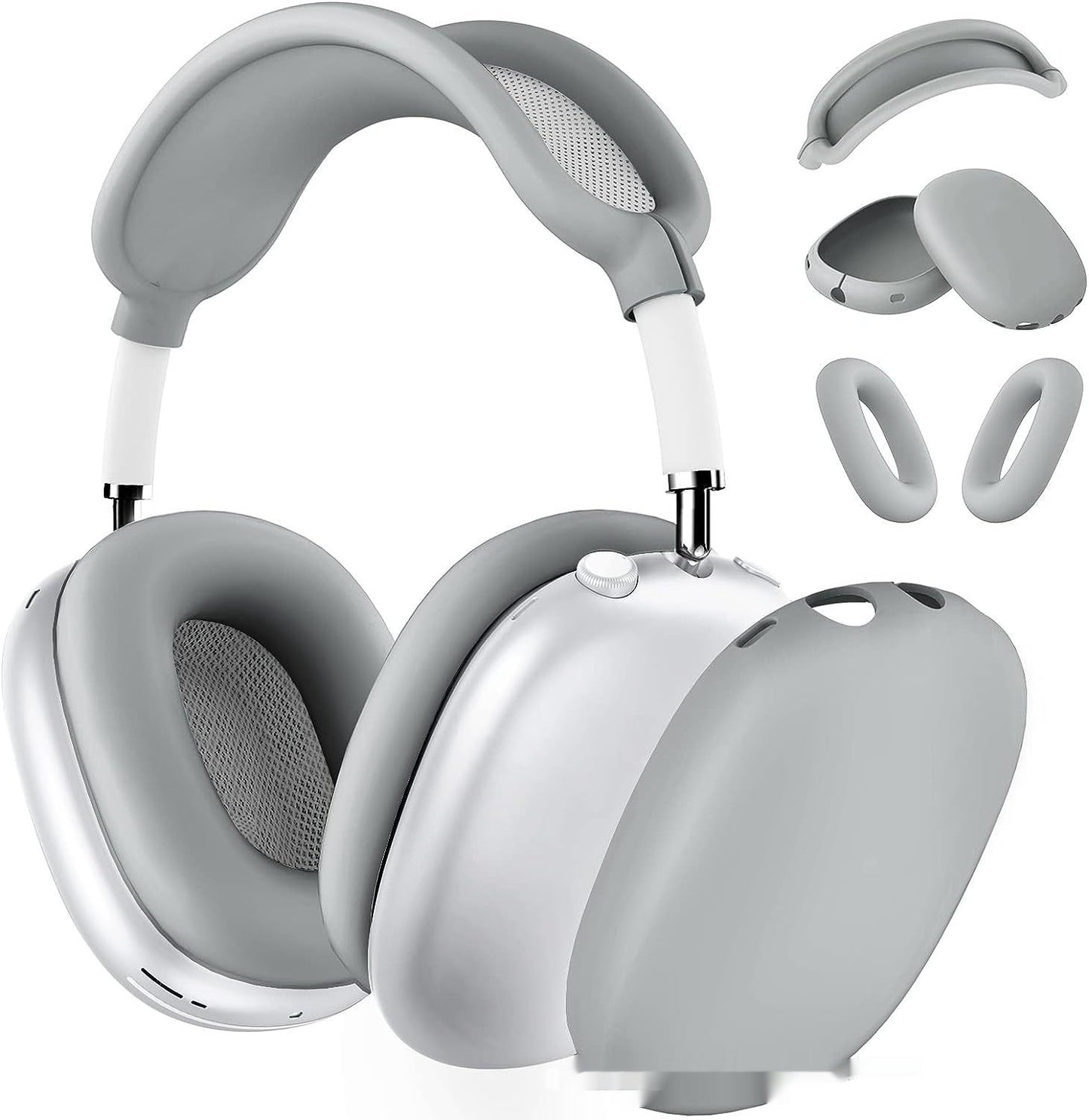 B-READY Gym Sport Running Fitness Headphone Head-mounted Bluetooth With Mic Noise-canceling Bass Boost new Model 26 Earphone Case Silicone Earphone Case Bluetooth Headphone Case Head-mounted Protective Case