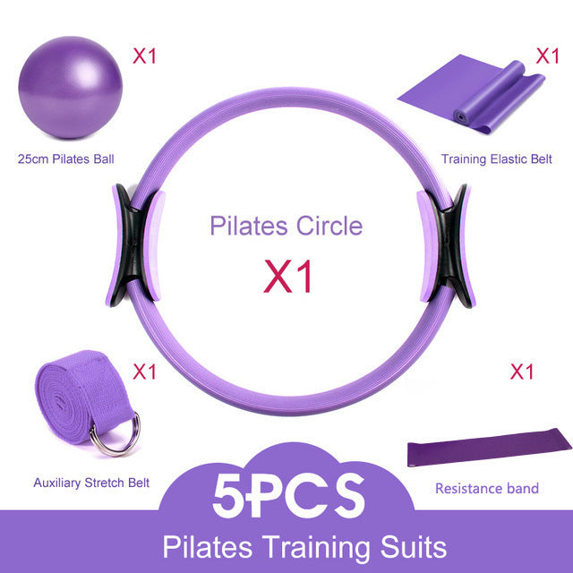 B-READY Stretching band towel resistance circle yoga fitness equipment