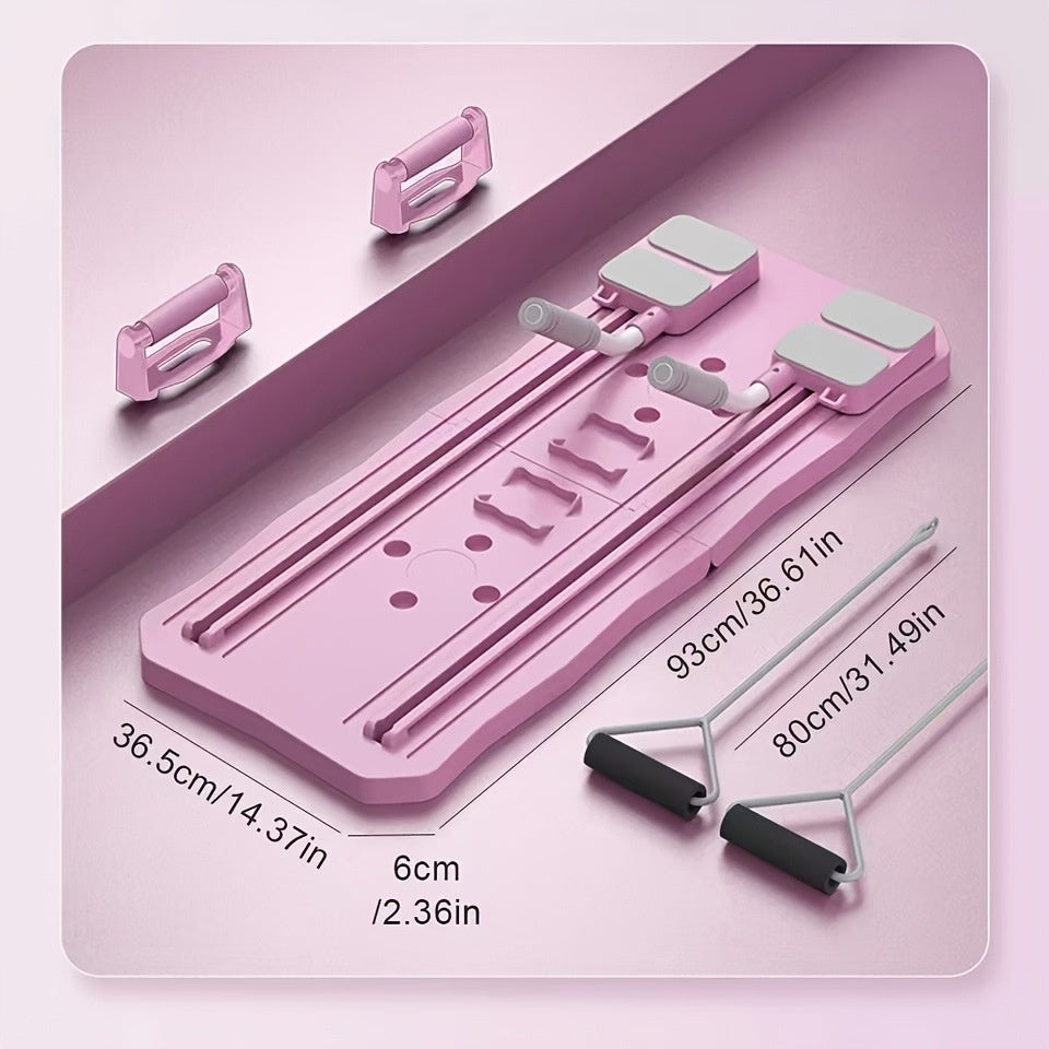 B-READY 2026 Multifunctional Supine Board-wheel Home Exercise Abs Portable Fitness Equipment For Men And Women Pilates Board