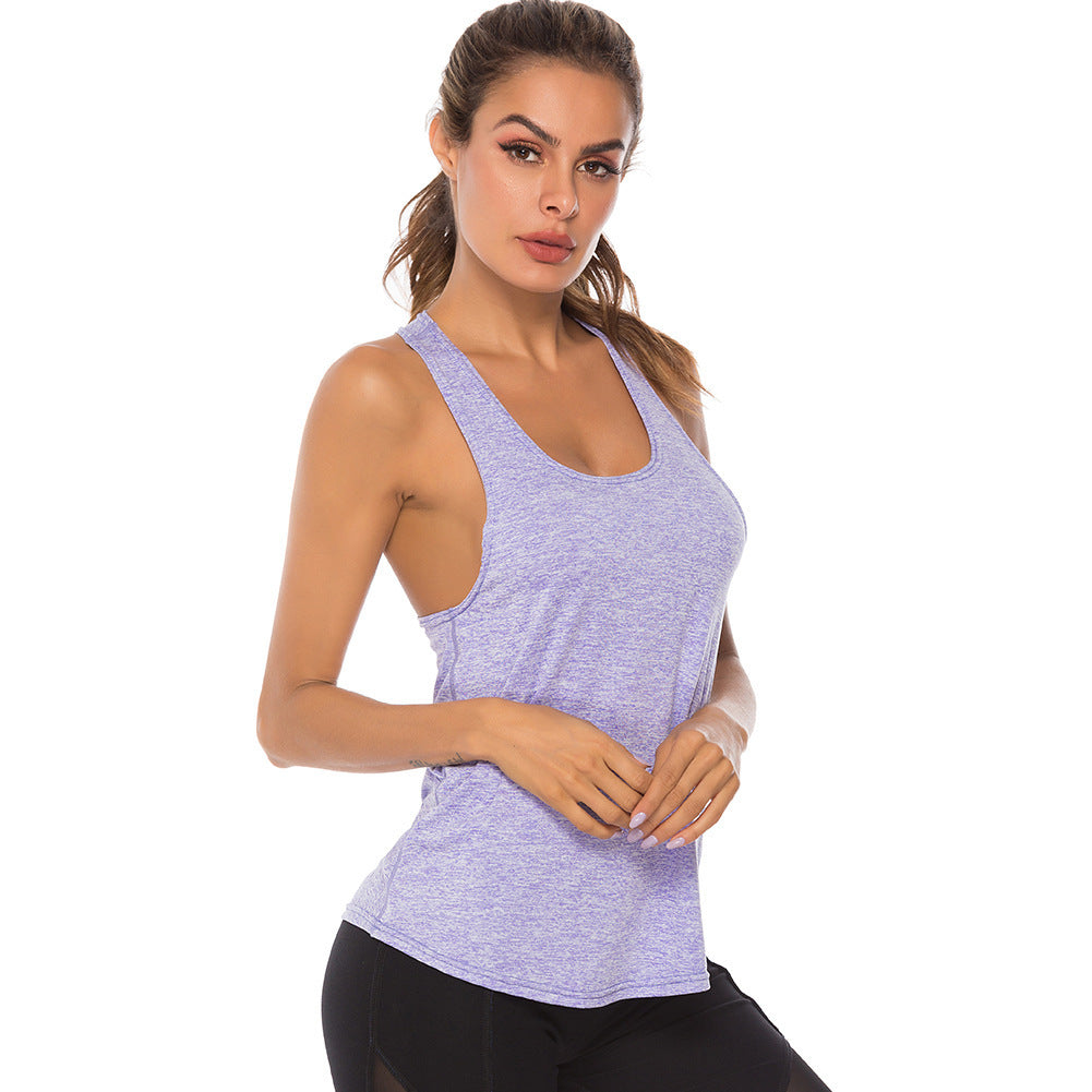 B-READY 
Summer Hot Women Sport Gym Back Race Vest