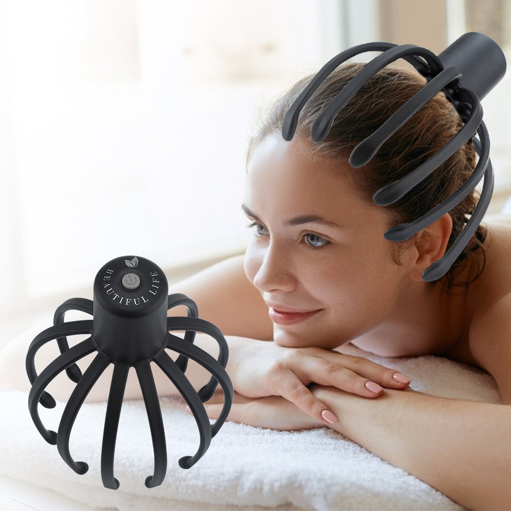 B-READY Octopus Electric Head Massage Tingler Feels Good