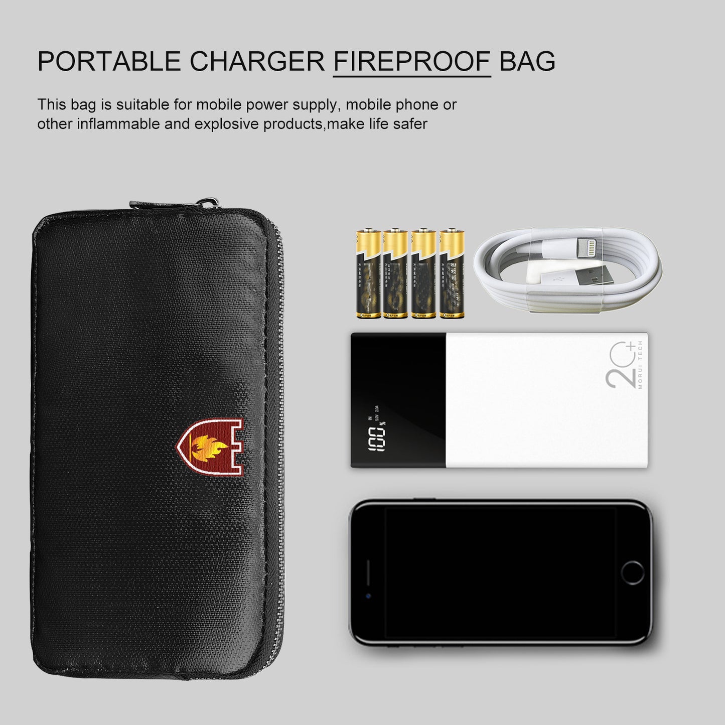 B-READY Mobile Power Packs Fireproof And Explosion-proof Protective Bag B-PREPARED 2026