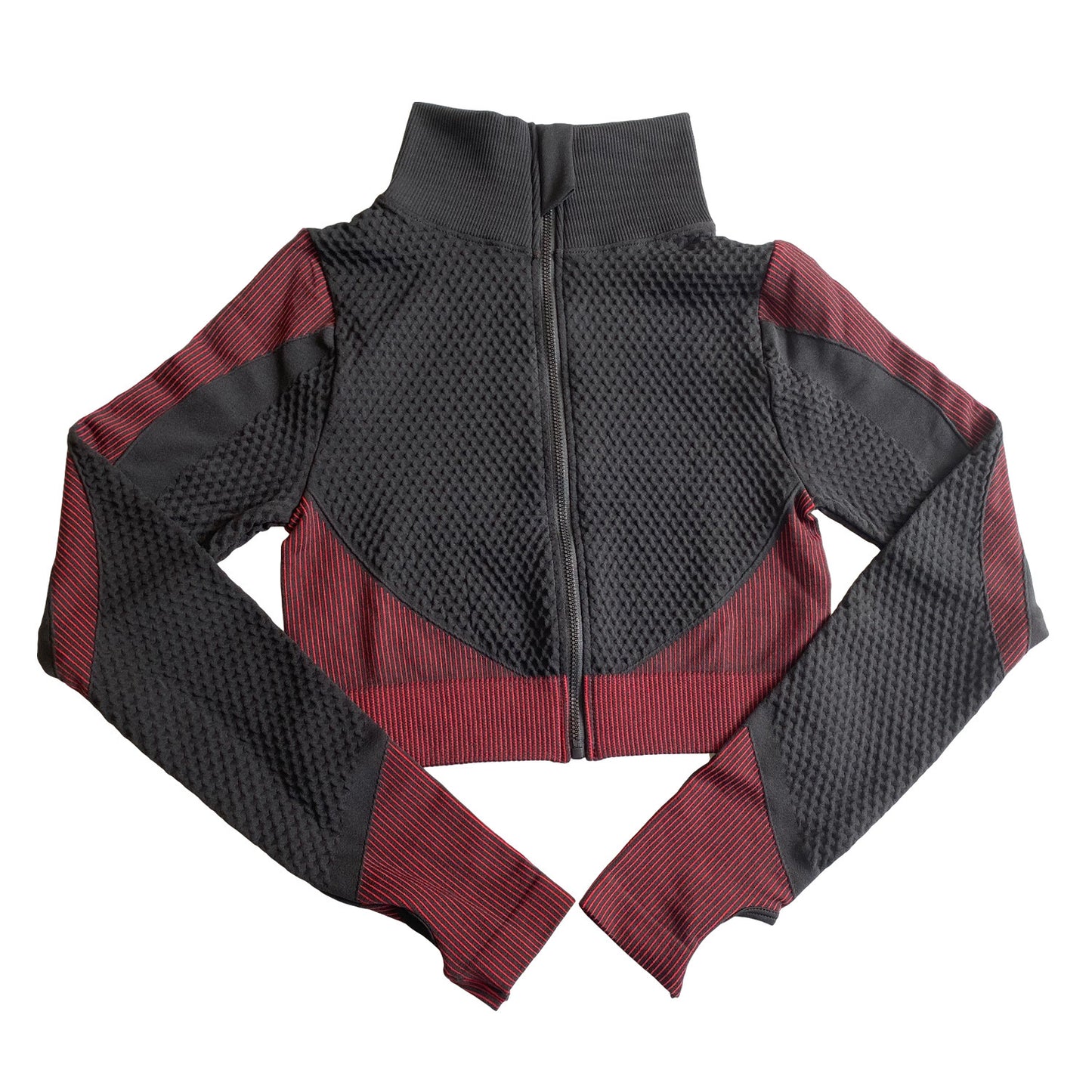 B-READY 
Shark Seamless Exercise Gym Wear Women's Long Sleeve Top