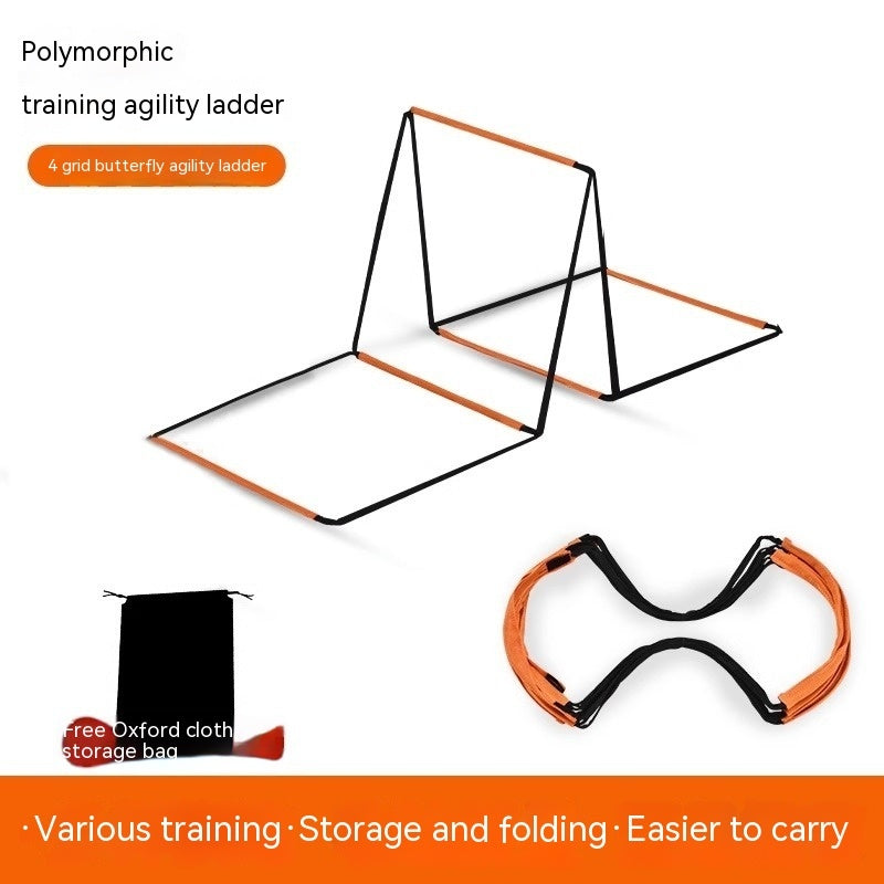 B-READY Multi Functional Butterfly Agile Ladder Children's Physical Fitness Equipment