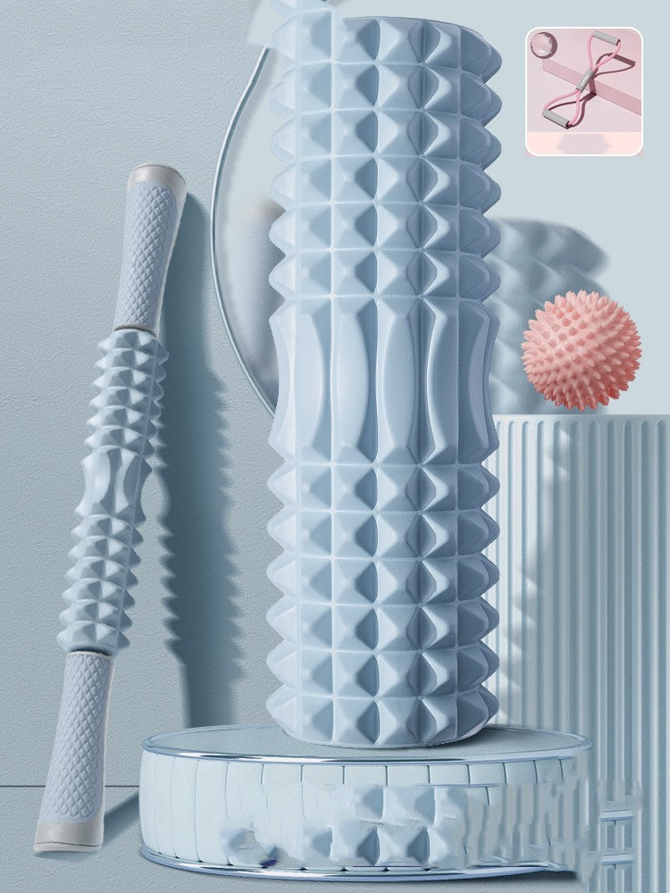 B-READY 26 Foam Shaft Roller Mace Yoga Supplies Massage Shaft Yoga Post including 12 Month Yoga Course