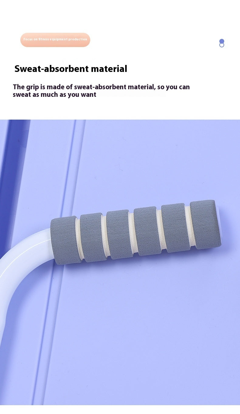 B-READY Home Gym Trainer Multi-functional Supine Board Home Sports Exercise Firm Abs Abdominal Muscle Flat Support Fitness Equipment incl. Trainings Course