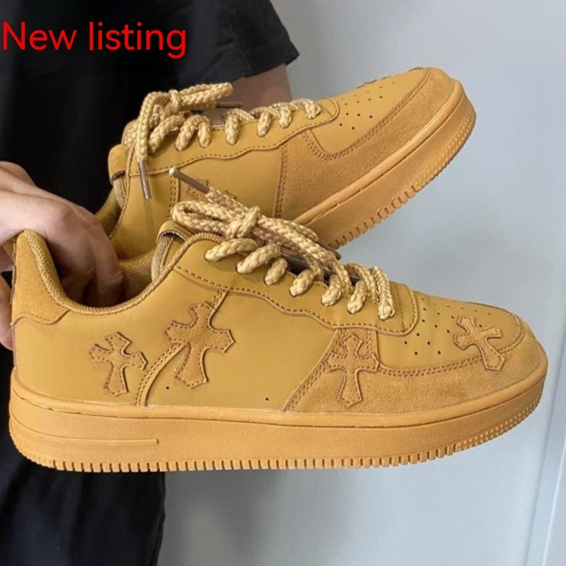 B-READY ORIGINALS Wheat Casual Sneakers unisex Retro Platform Sneaker 1995
