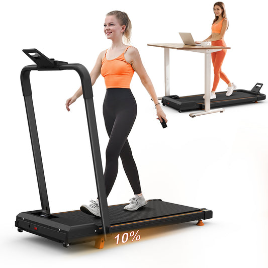 B-READY 2026 EU Home Office Desk Treadmills, Compact Desktop Treadmills With Tilted Portable Treadmills, 2-in-1 Treadmills For Walking, Running And Jogging, With A Weight Capacity Of 120KG MADE IN GERMANY