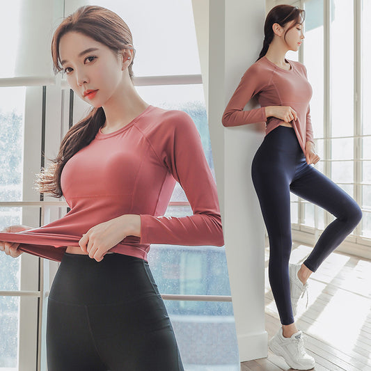 B-READY Gym Sports T-shirt Women's Slimming Sports Running