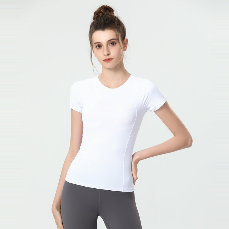 B-READY Women's Fashion Yoga Short Sleeve
