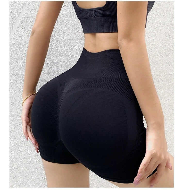B-READY Fitness Yoga Shorts Pants Butt Lifting Seamless Leggings Women Gym