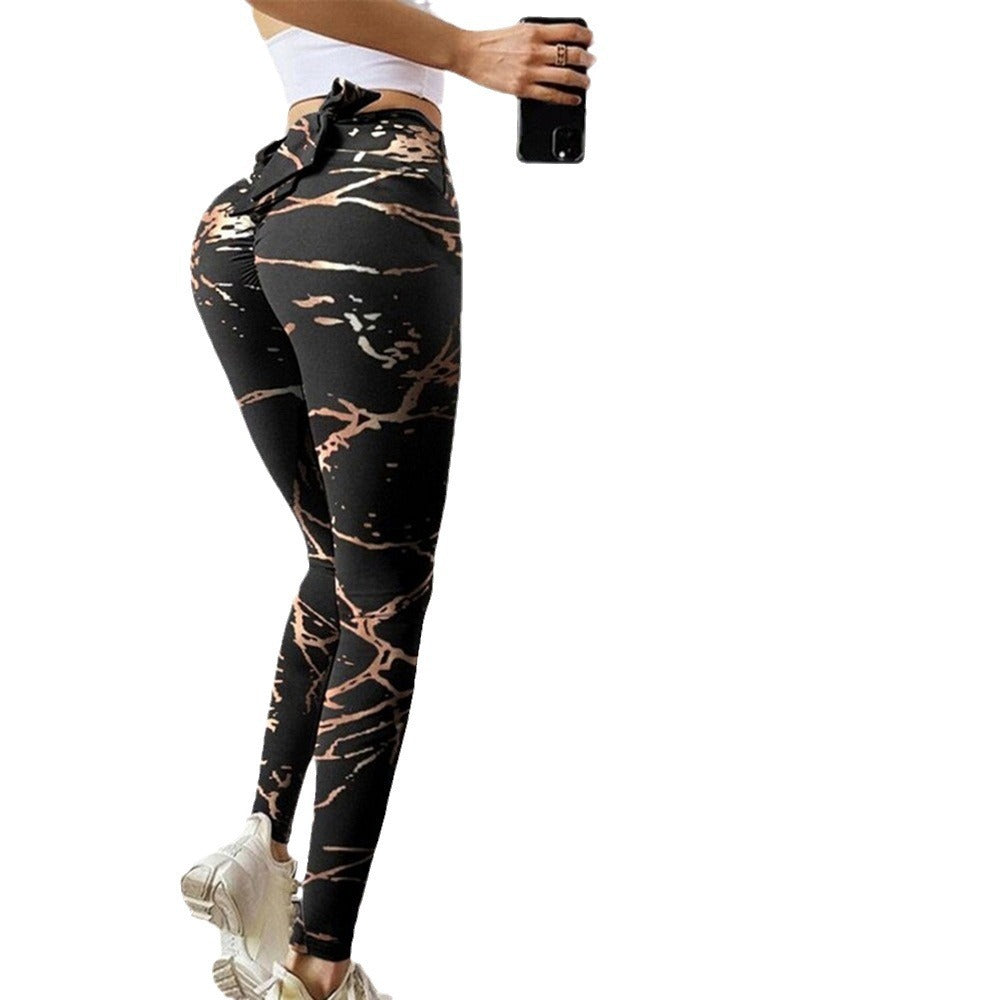 B-READY Sexy Peach Hip Hip Lifting Sport Fitness Yoga Gym Leggings