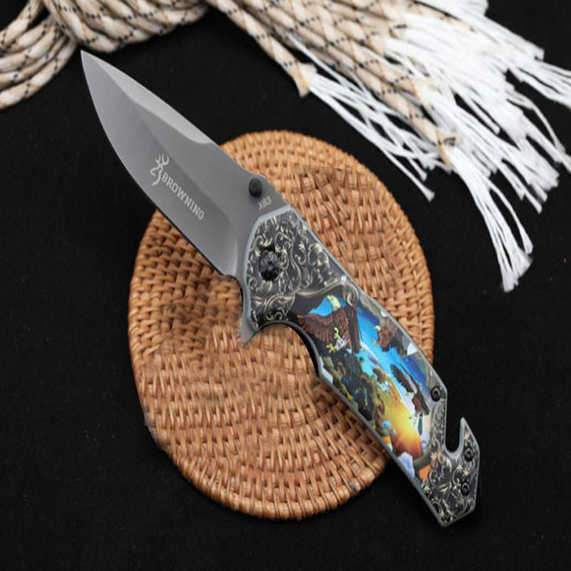 B-READY Protective Knife Multifunctional High Hardness Field Defense Folding Pocket Knife B-PREPARED 2026
