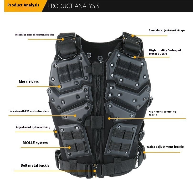 B-READY Self Protection Public Stab Safe  Outdoor Tactics Vest Waterproof Protective Waistcoat B-PREPARED 2026