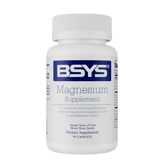 B-READY BSYS Magnesium Supplements Sleep & Anxiety Relief Aid  Muscle Relaxation Support  Heart Health & Blood Sugar Balance Formula  Cognitive Function Enhancement  Nighttime Wellness Supplement
