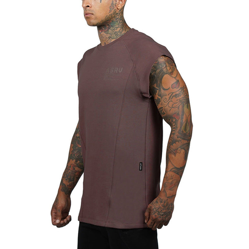 Printed training quick-drying gym suit short sleeves