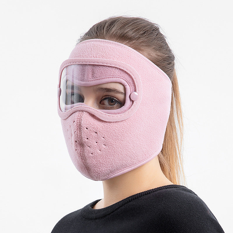 B-READY Face Mask Autumn and Winter Warm Mask Mask Polar Fleece Riding