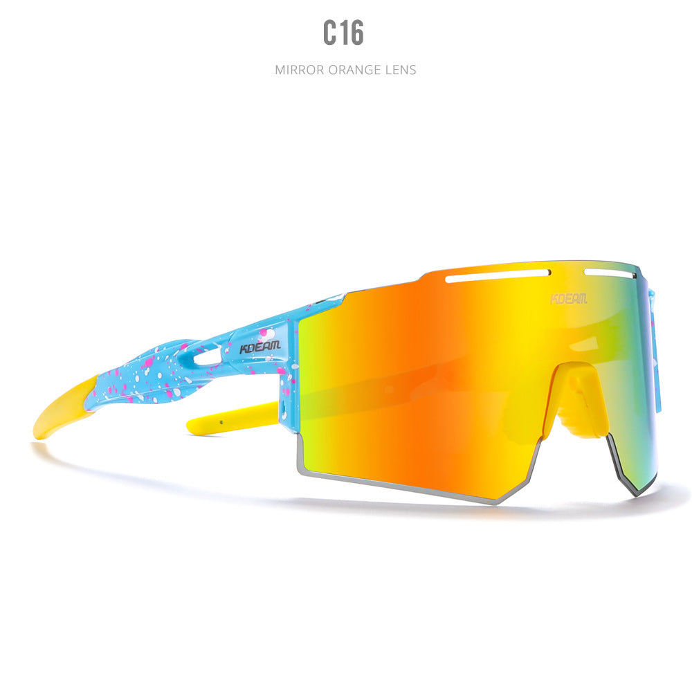 B-READY 26 Trend Outdoor Polarized Cycling Sunglasses Windproof Sunglasses Fitness Gym