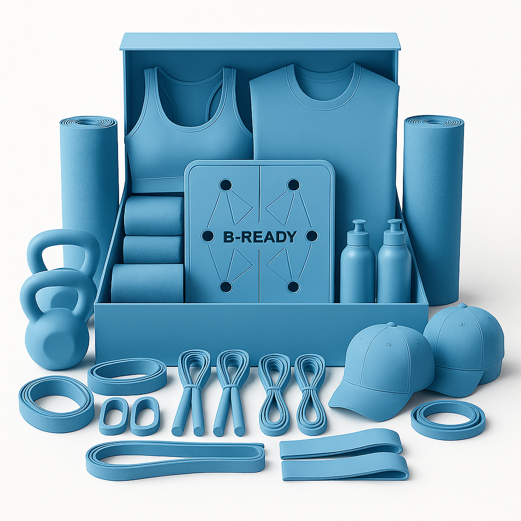 B-READY Ultimate Home Trainer Box incl. matching Fitness Courses for free.
