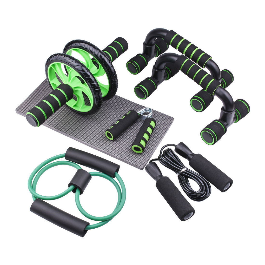 B-READY Set Bundle Gift set Abdominal Wheel Set Home Men Husband Boyfriend Gift