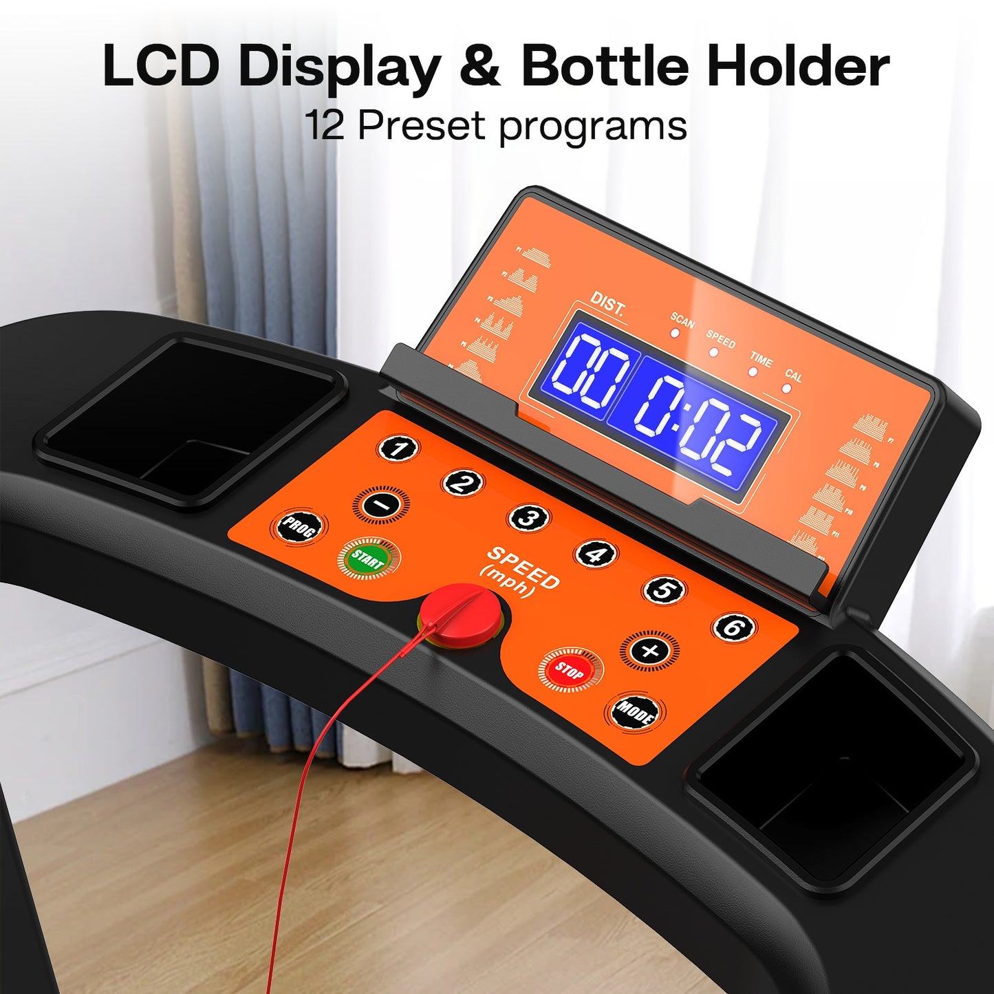 B-READY Home Treadmill JK0805L Laufband incl. Trainings Plan Course and 12 month Support