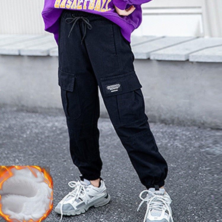 B-READY Teenager Middle School Children Elementary School Student Workwear Leggings Trousers